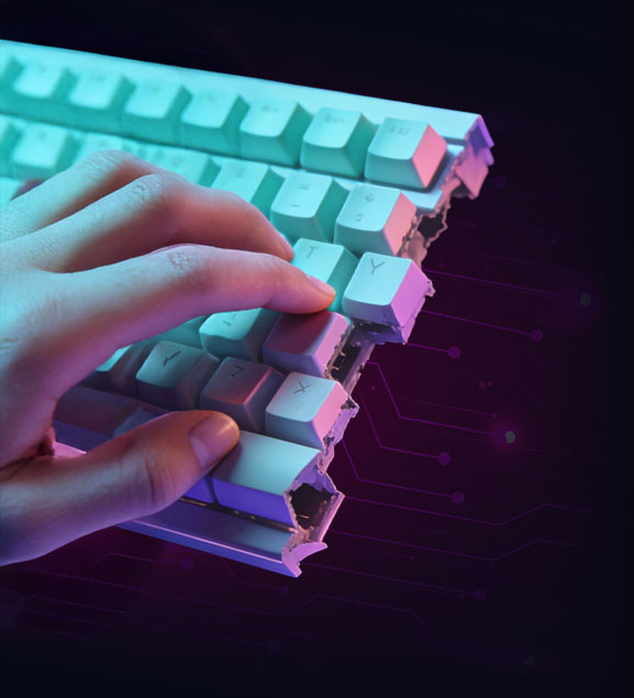 clavier gauche